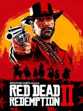 Box art for the game titled Red Dead Redemption 2